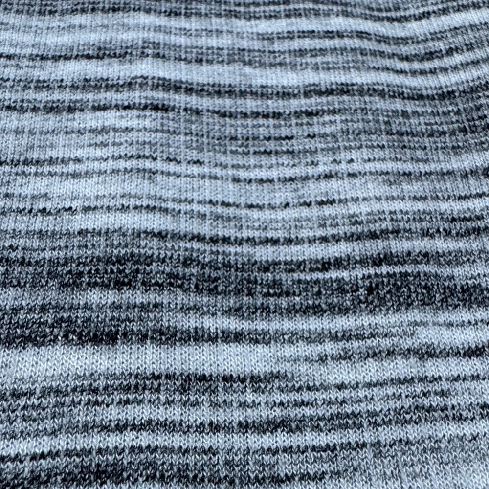 Cherish Striped Henley 💗 Black &  Gray - Picture 11 of 14
